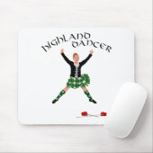 Highland Dancer Ghillie Callum Sword Dance Mousepad (Mit Mouse)