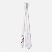 Highland Dancer Pink Krawatte (Rückseite)