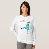 Highland Dancer Turquoise T-Shirt (Vorne ganz)