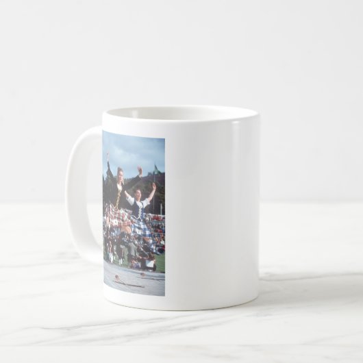 Highland Dancing Kaffeetasse (Vorderseite Links)
