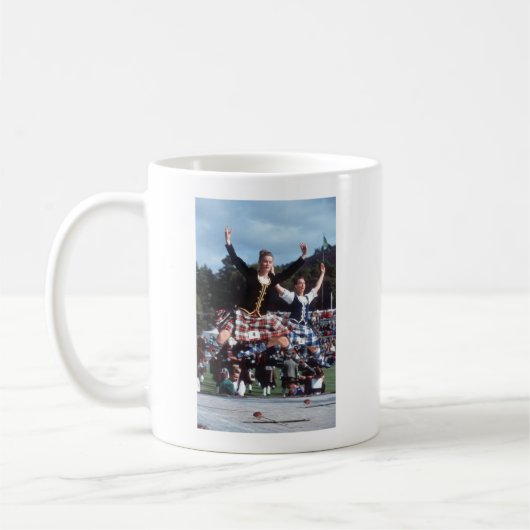 Highland Dancing Kaffeetasse (Links)