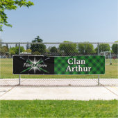 Highland Festival Clan Arthur MacArthur Zent Banner (Insitu)