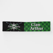 Highland Festival Clan Arthur MacArthur Zent Banner (Horizontal)