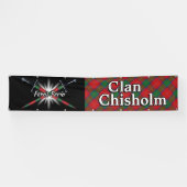 Highland Festival Clan Chisholm Zent Banner (Horizontal)