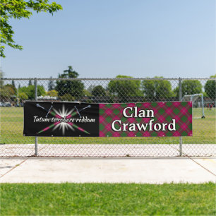 Highland Festival Clan Crawford Zelt Banner