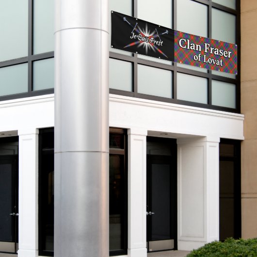 Highland Festival Clan Fraser Banner (Äußeres Gebäude)