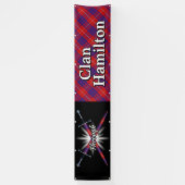 Highland Festival Clan Hamilton Tent Banner (Vertikal)