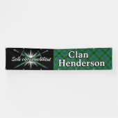 Highland Festival Clan Henderson Tent Banner (Horizontal)
