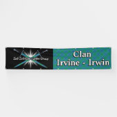 Highland Festival Clan Irvine Irwin Zent Banner (Horizontal)