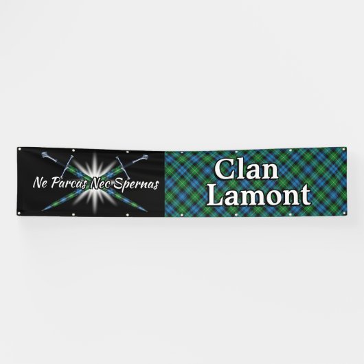Highland Festival Clan Lamont Zent Banner (Horizontal)