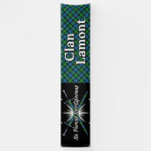Highland Festival Clan Lamont Zent Banner (Vertikal)