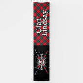Highland Festival Clan Lindsay Tent Banner (Vertikal)