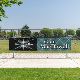 Highland Festival Clan MacDowall Zent Banner
