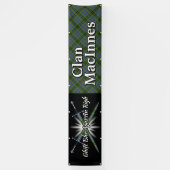 Highland Festival Clan MacInnes Zent Banner (Vertikal)