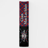 Highland Festival Clan MacLachlan Tent Banner (Vertikal)