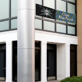 Highland Festival Clan MacNicol Tartan Tent Banner (Äußeres Gebäude)