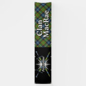 Highland Festival Clan MacRae Tent Banner (Vertikal)