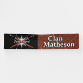 Highland Festival Clan Matheson Zent Banner (Horizontal)