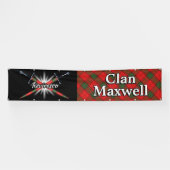 Highland Festival Clan Maxwell Tent Banner (Horizontal)