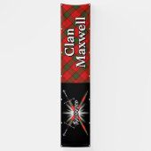 Highland Festival Clan Maxwell Tent Banner (Vertikal)