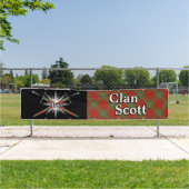 Highland Festival Clan Scott Tent Banner (Insitu)