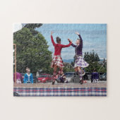 Highland Fling Clan Ansammlung Jigsaw Puzzle (Horizontal)