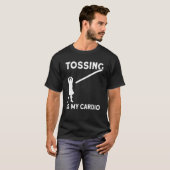 Highland Games Caber Toss Heavy Athlete Scottish T-Shirt (Vorne ganz)