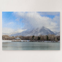 Highland Glen Park im Dezember Puzzle