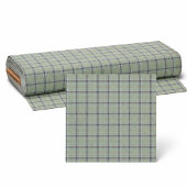 Highland Green Charcoal Plaid Stoff