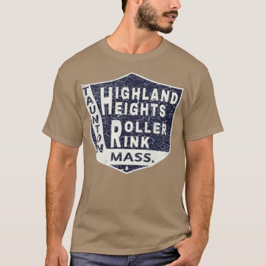 Highland Heights Roller Rink T-Shirt - Taunton, MA (Vorderseite)