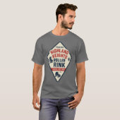 Highland Heights Roller Rink - Taunton, MA Retro R T-Shirt (Vorne ganz)