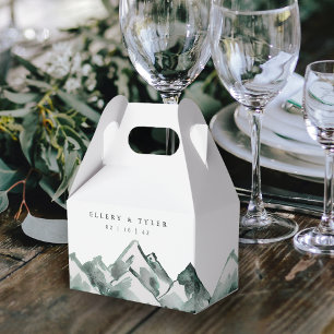 Highland   Hochzeit der Wasserfarben Geschenkschachtel