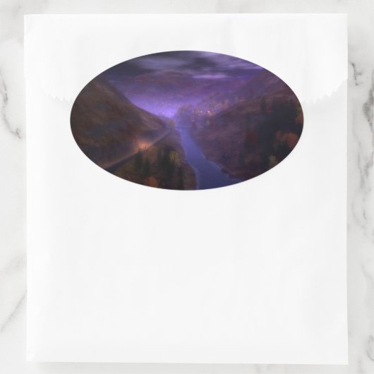 Highland Home Lights Stickers (Tasche)