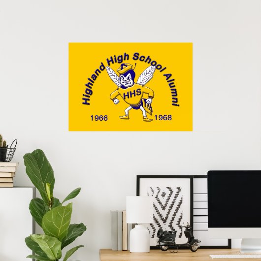 Highland Hornet Alumni Poster (Heimbüro)