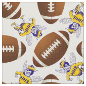 Highland Hornet Football Fabric Stoff (Nahaufnahme)