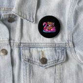 Highland-Kuh Flamingo ol Float Sommer Hawaii Stran Button (Beispiel)