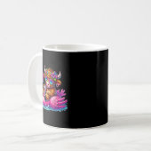 Highland-Kuh Flamingo ol Float Sommer Hawaii Stran Kaffeetasse (Vorderseite Links)