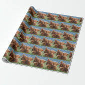 Highland-Kuh küsst Kuh Geschenkpapier (Ungerollt)