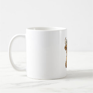 Highland-Kuh-Shirt Süße Sonnenblume Kalb Kunst Kaffeetasse