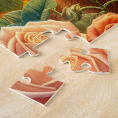 Highland-Kuh-Sonnenblume Puzzle (Seite)