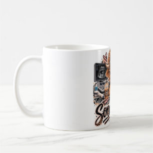 Highland-Kuh-Sonographer-Tasse - Ultraschall-Techn Kaffeetasse