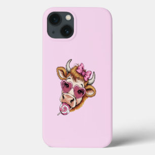 Highland-Kuh Valentine Coquette Valentinstag Case-Mate iPhone Hülle