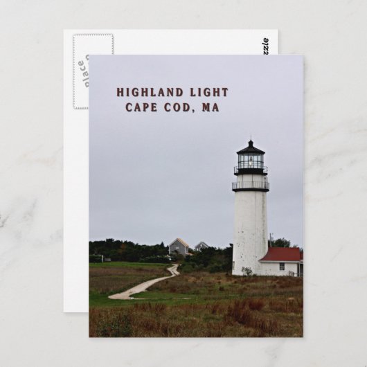 Highland Light Postkarte (Vorne/Hinten)