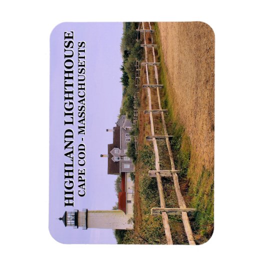 Highland Lighthouse, Cape Cod, Massachusetts Magnet (Vertikal)