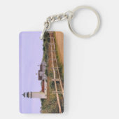 Highland Lighthouse, Cape Cod, Massachusetts Schlüsselanhänger (Rückseite)