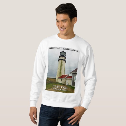 Highland Lighthouse, Cape Cod, Massachusetts Sweatshirt (Vorne ganz)