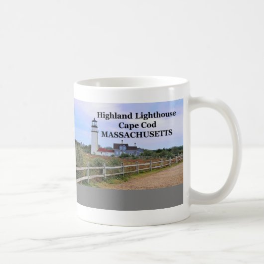 Highland Lighthouse, Cape Cod, Massachusetts-Tasse Kaffeetasse (Rechts)