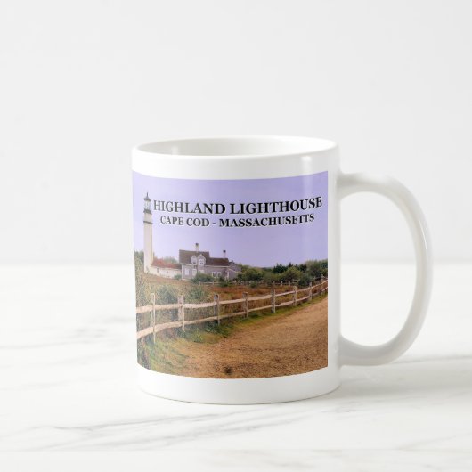 Highland Lighthouse, Cape Cod, Massachusetts-Tasse Kaffeetasse (Rechts)