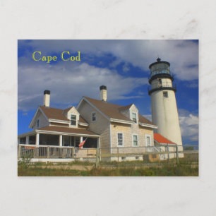 Highland Lighthouse Cape Cod Truro MA Postkarte