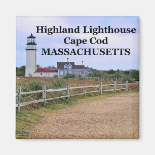 Highland Lighthouse, Massachusetts Magnet
